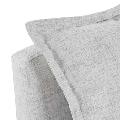 Kirklands Home Silver Modular Corner Accent Chair Gray Sale