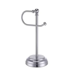 Kirklands Home Hook Countertop Towel Holder Silver Outlet