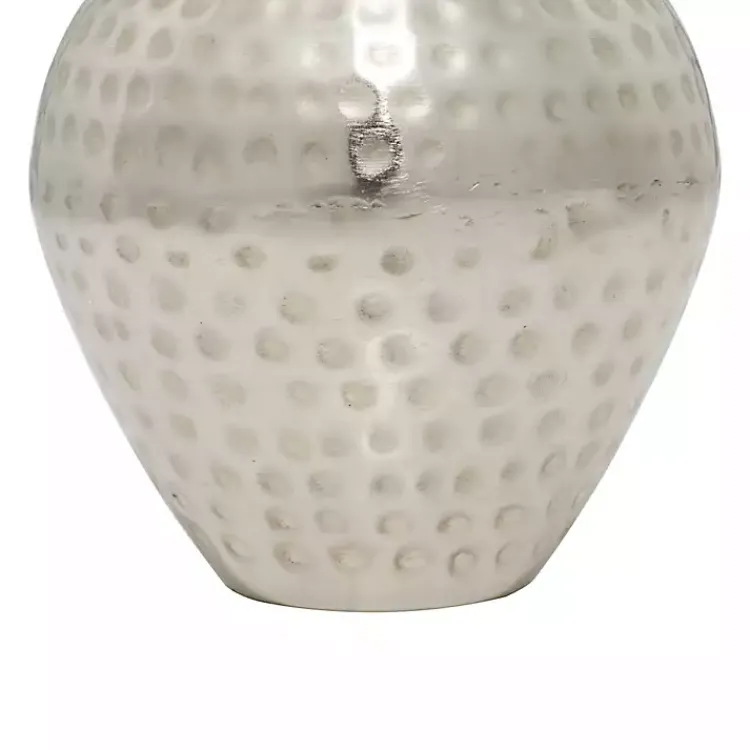 Decorative Bowls & Jars>Kirklands Home Jar with Mango Wood Lid Silver