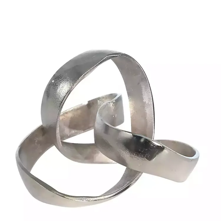 Statues & Figurines>Kirklands Home Matte Knot Sculpture SIlver