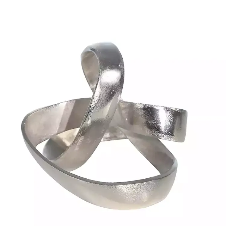 Statues & Figurines>Kirklands Home Matte Knot Sculpture SIlver