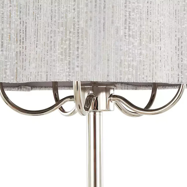 Kirklands Home Silver Metal Lila Table Lamp Hot