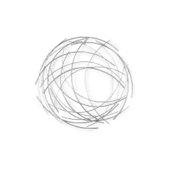Kirklands Home Metal Wire Abstract Wall Plaque Silver Online