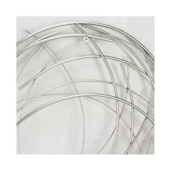 Kirklands Home Metal Wire Abstract Wall Plaque Silver Online