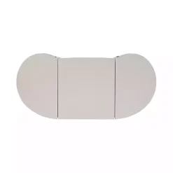 Kirklands Home Silver Paloma Flip-Top 2-pc. Vanity Set Gray