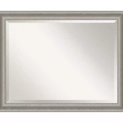 Kirklands Home Silver Patina Scallop Framed Mirror, 35x45 in. Discount