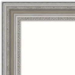 Kirklands Home Silver Patina Scallop Framed Mirror, 35x45 in. Discount