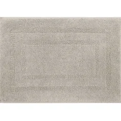 Kirklands Home Silver Reversible Cotton Bath Mat, 60 in. Gray