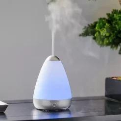Home Fragrance>Kirklands Home Silver Ultrasonic Essential Oil Diffuser