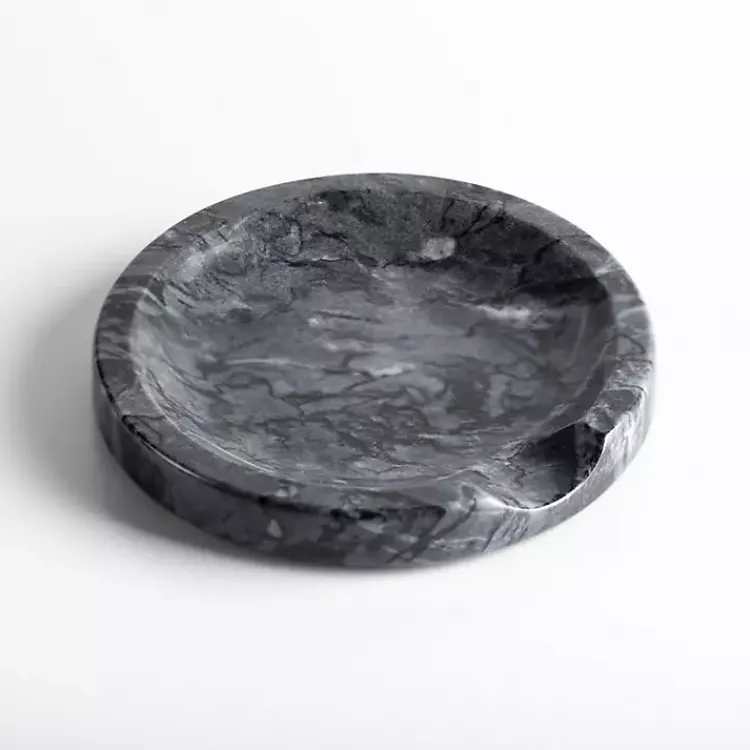 Kirklands Home Simple Black Marble Spoon Rest Sale