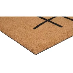 Kirklands Home Simple Hello Script Doormat, 36x24 Brown Sale