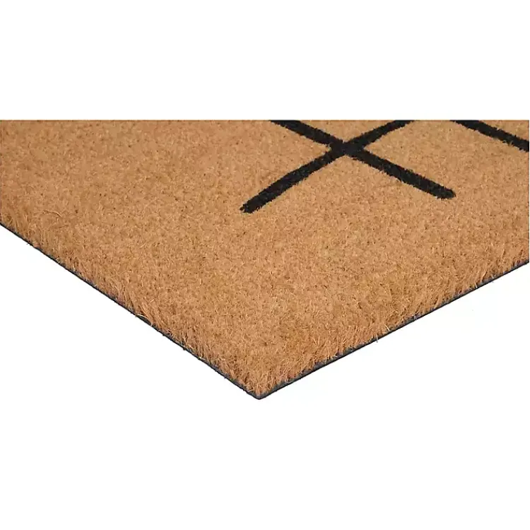 Kirklands Home Simple Hello Script Doormat, 36x24 Brown Sale