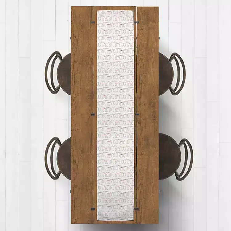 Fall>Kirklands Home Simple Pumpkins Table Runner, 90 in.