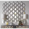 Kirklands Home Single Silver Raindrop Panel Mirror, 6.25x58.75 New