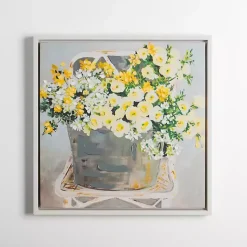 Kirklands Home Sitting Pretty Framed Canvas Art Print Online
