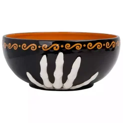 Halloween>Kirklands Home Skeleton Hands Ceramic Bowl