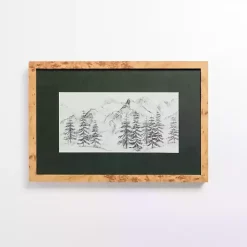 Kirklands Home Sketched Snowscape Framed Art Print Online