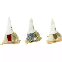 Christmas Ornaments>Kirklands Home Skiing Gnome Ornaments, Set of 3