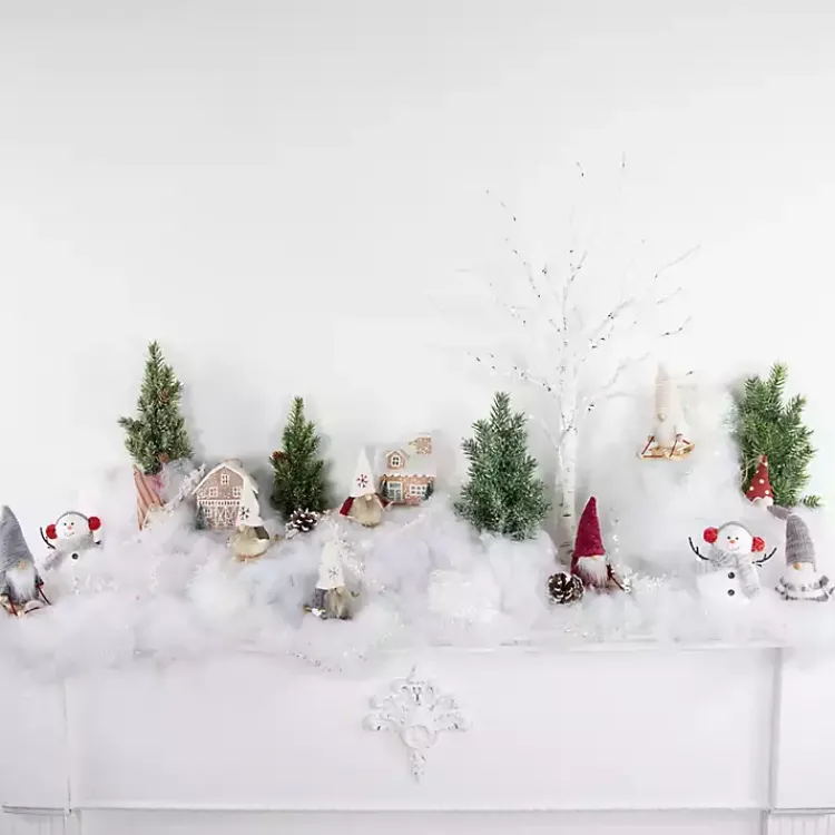 Christmas Ornaments>Kirklands Home Skiing Gnome Ornaments, Set of 3