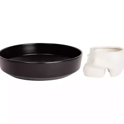 Halloween>Kirklands Home Skull Chip and Dip Serving Set