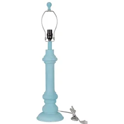 Kirklands Home Sky Blue Coastal Ariel Table Lamps, Set of 2 New
