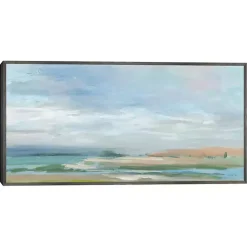 Kirklands Home Sky From The Bay Framed Canvas Art Print Multi Hot