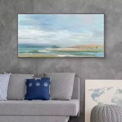 Kirklands Home Sky From The Bay Framed Canvas Art Print Multi Hot