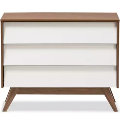 Kirklands Home Slant Midcentury Two-Tone Chest Clearance