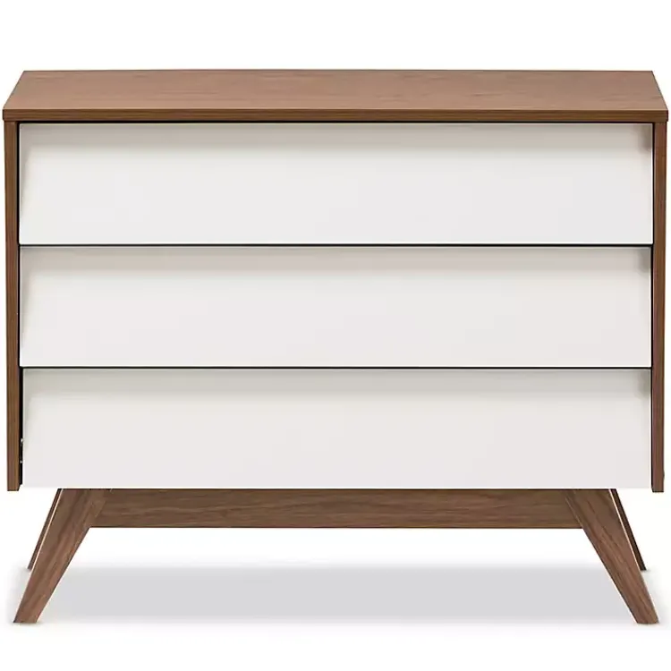 Kirklands Home Slant Midcentury Two-Tone Chest Clearance