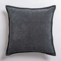 Pillows>Kirklands Home Slate Desert Chenille Pillow Gray