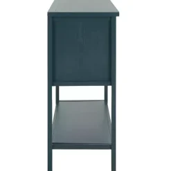 Kirklands Home Slate Teal 4-Drawer Charlotte Sideboard Blue Discount