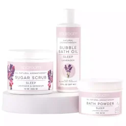 Kirklands Home Sleep Bath Bundle Gift Set Purple New