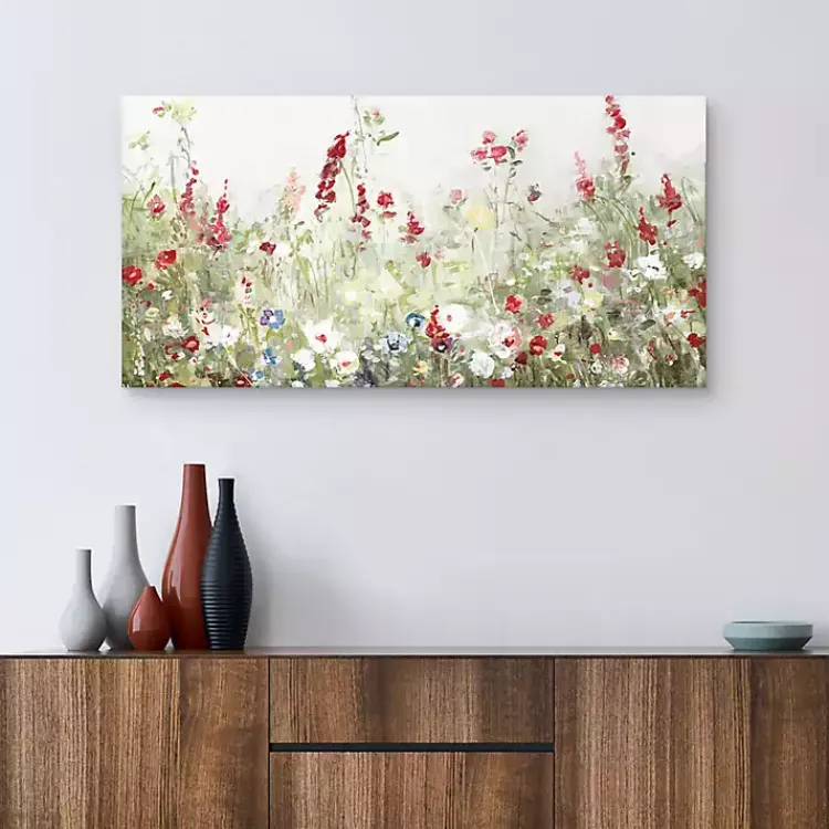 Kirklands Home Sleepy Spring Meadow Canvas Art Print Hot
