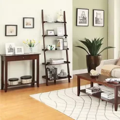 Kirklands Home Slim Single Drawer Console Table Brown Hot