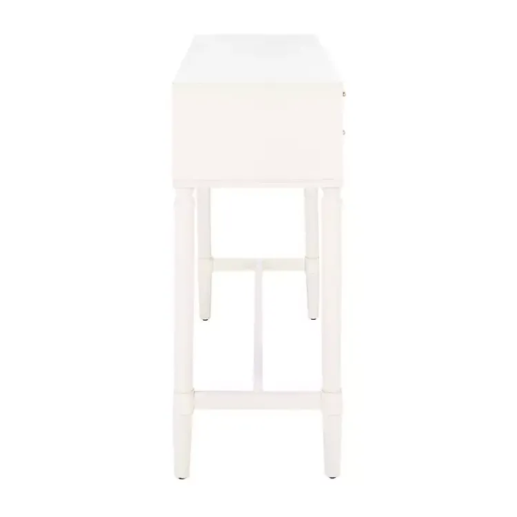 Kirklands Home Sloane Four-Drawer Console Table White Sale