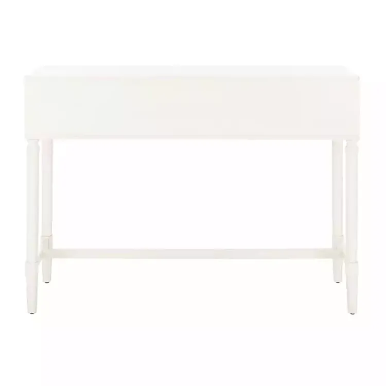 Kirklands Home Sloane Four-Drawer Console Table White Sale