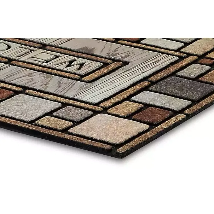 Kirklands Home Small Drifted Nature Welcome Doormat Clearance