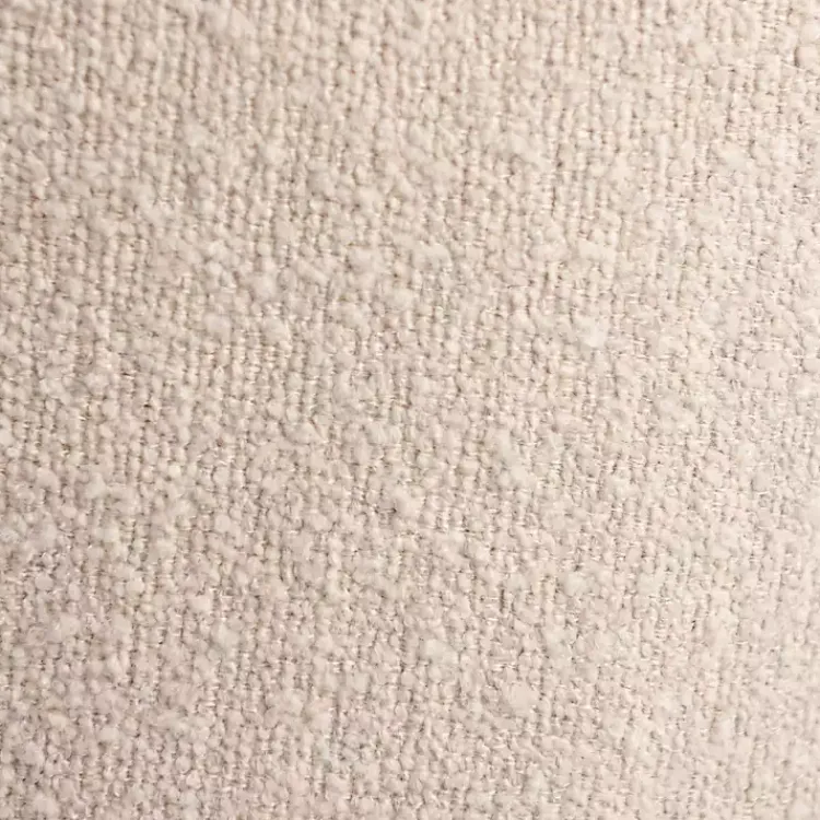 Kirklands Home Small Round Sand Boucle Swivel Accent Chair Tan Best