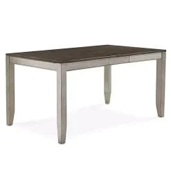 Kirklands Home Smoked Alabaster and Honey Wood Dining Table Outlet