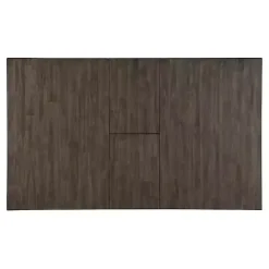 Kirklands Home Smoked Alabaster and Honey Wood Dining Table Outlet