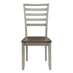 Kirklands Home Smoked Alabaster and Honey Wood 7-pc. Dining Set