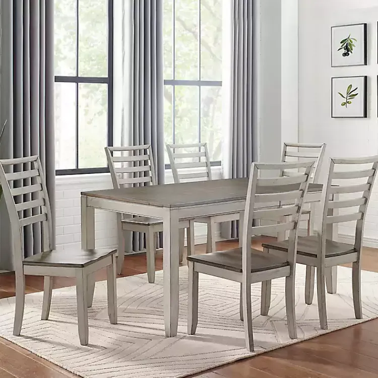 Kirklands Home Smoked Honey and Alabaster Dining Chairs, Set of 2 Best
