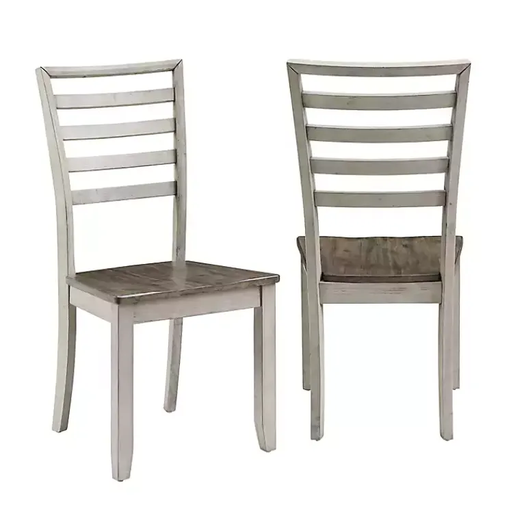 Kirklands Home Smoked Honey and Alabaster Dining Chairs, Set of 2 Best