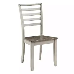 Kirklands Home Smoked Honey and Alabaster Dining Chairs, Set of 2 Best