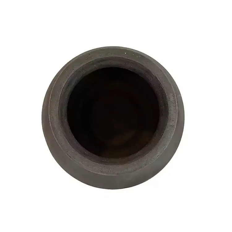 Vases>Kirklands Home Smoky Terracotta Vase, 5 in. Black