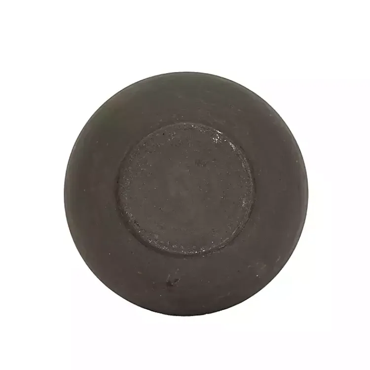 Vases>Kirklands Home Smoky Terracotta Vase, 5 in. Black