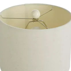 Kirklands Home Smooth Ceramic Table Lamp Ivory Clearance