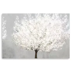 Kirklands Home Snow Kissed Blossoms Giclee Canvas Art Print Online
