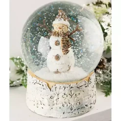 Christmas Decorations>Kirklands Home Snowman Christmas Snow Globe