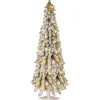 Christmas Trees>Kirklands Home Snowy Downswept Pre-Lit Alpline Tree, 5 ft.
